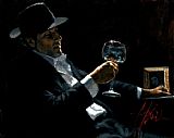 Fabian Perez Tinto II painting